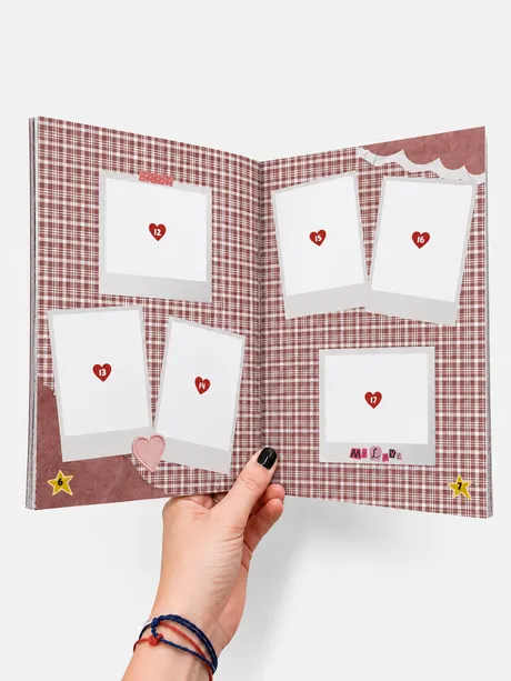 Detalle de figuritas — Álbum de figuritas · Aniversario love