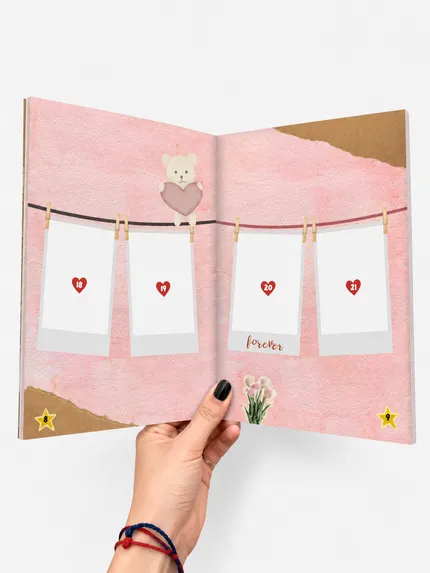 Portada — Álbum de figuritas · Aniversario love